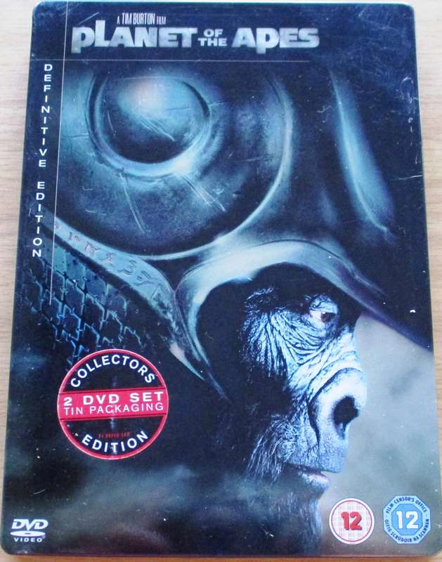 PLANET OF THE APES Definitive Edition STEELBOOK DVD [BOX SET SHELF] Region 2