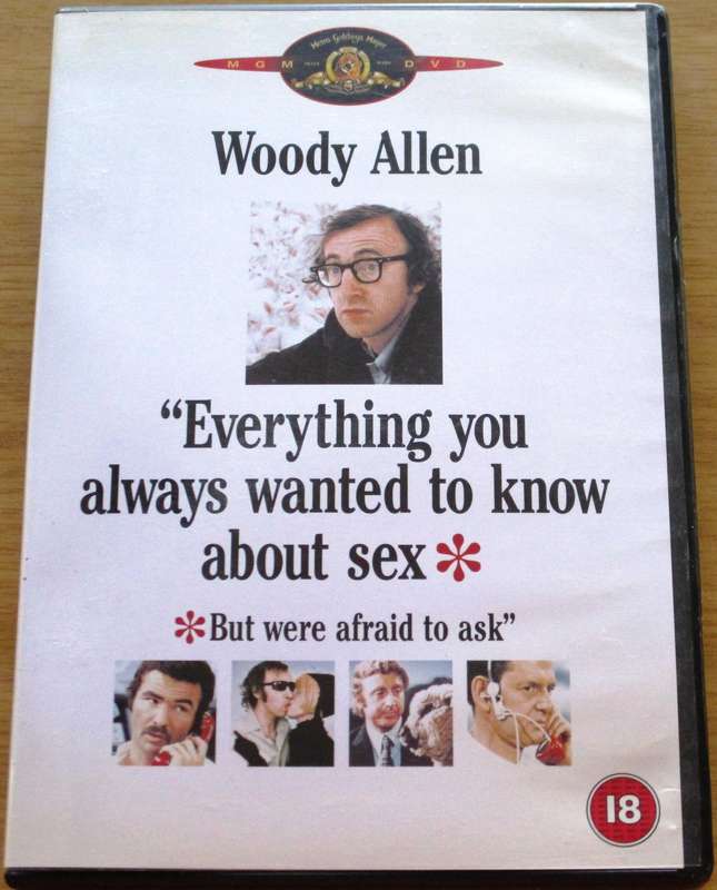 EVERYTHING YOU ALWAYS WANTED TO KNOW ABOUT SEX BUT WERE TOO AFRIAD TO ASK DVD [BBOX 7] Region 2