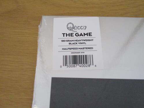 QUEEN The Game HALF SPEED MASTERED LP VINYL Record