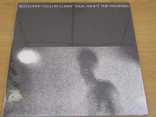 RED LORRY YELLOW LORRY Talk About the Weather Ltd Edition WHITE LP VINYL Record