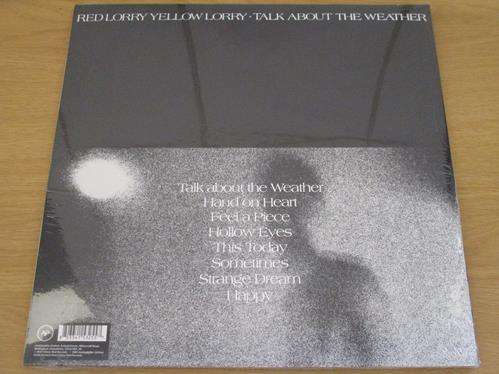 RED LORRY YELLOW LORRY Talk About the Weather Ltd Edition WHITE LP VINYL Record