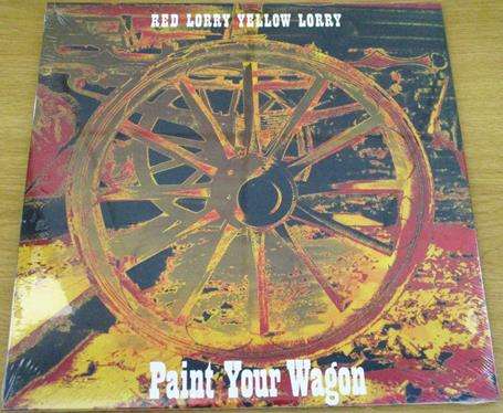 RED LORRY YELLOW LORRY Paint Your Wagon Ltd Edition RED LP VINYL Record