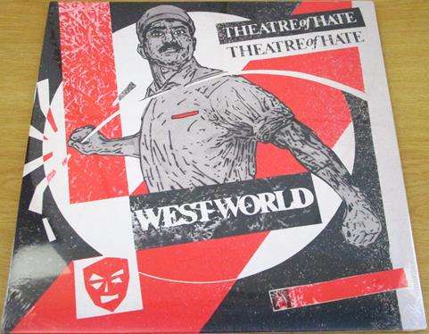 THEATRE OF HATE Westworld Ltd Edition RED LP VINYL Record