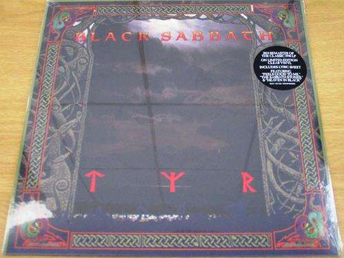 BLACK SABBATH Tyr Remastered CLEAR LP VINYL Record