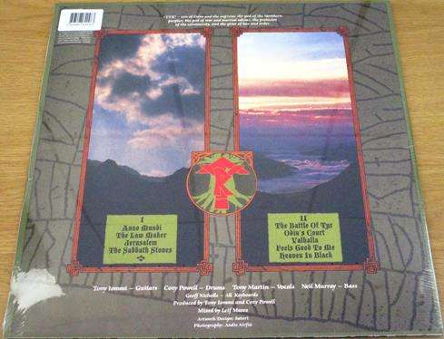 BLACK SABBATH Tyr Remastered CLEAR LP VINYL Record