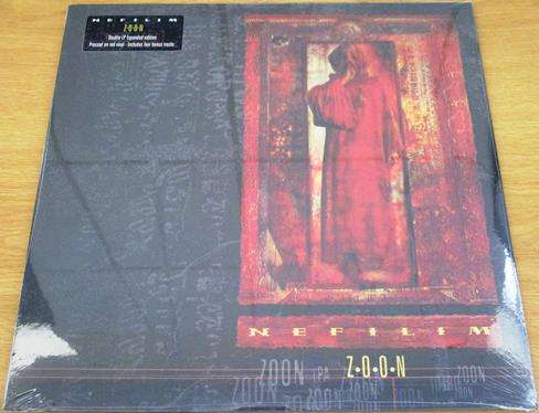 THE NEFILIM Zoon 2xLP TRANSPARENT RED VINYL