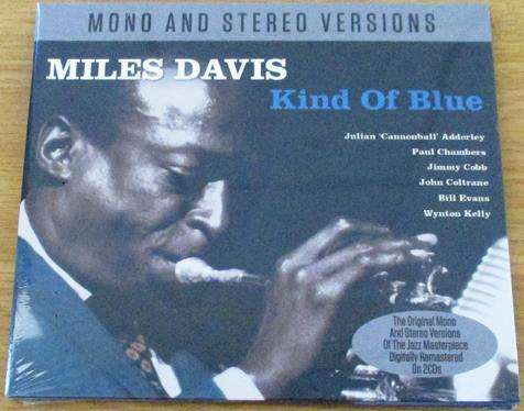 MILES DAVIS Kind of Blue Mono + Stereo Versions CD