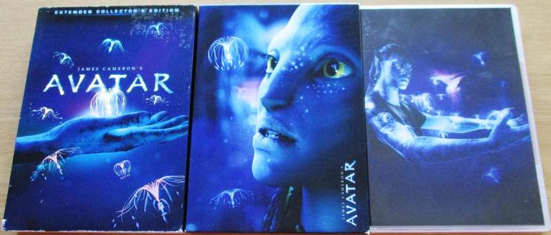 AVATAR Extended Collector's Edition in slipcase box DVD [BBOX 8] Region 2