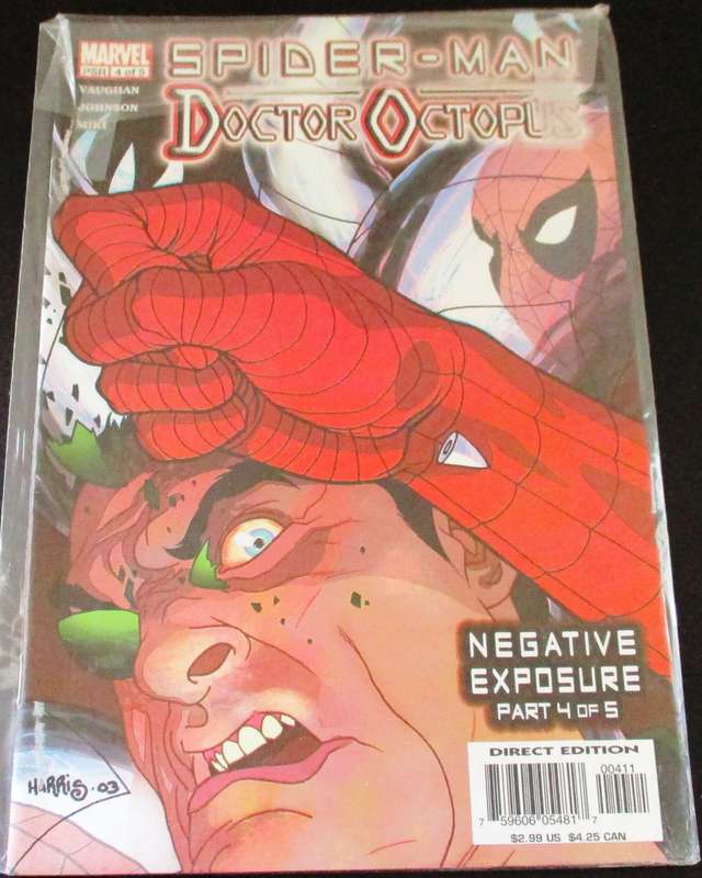 MARVEL Comics SPIDER-MAN Doctor Octopus Negative Exposure part 4 of 5 # 2004 [Box 1]
