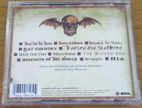 AVENGED SEVENFOLD City of Evil IMPORT CD