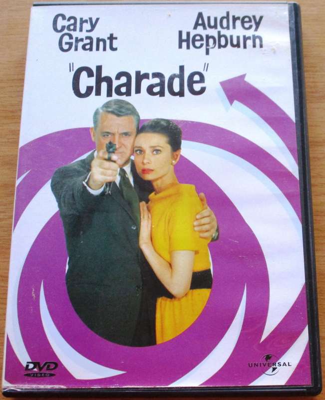 CHARADE Cary Grant Audrey Hepburn DVD [BBOX 8] Region 2