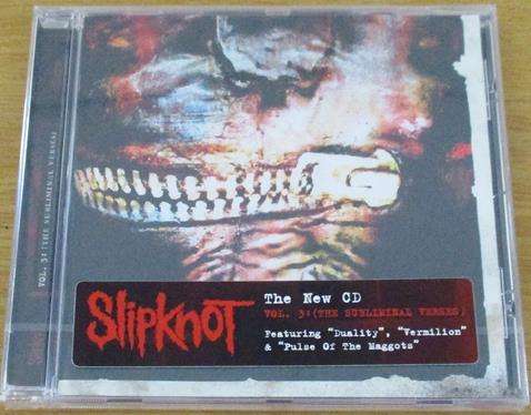 SLIPKNOT Vol.3 The Subliminal Verses CD