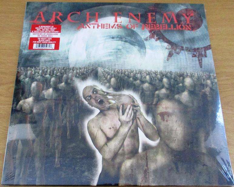 ARCH ENEMY Anthems Of Rebellion Black VINYL RECORD