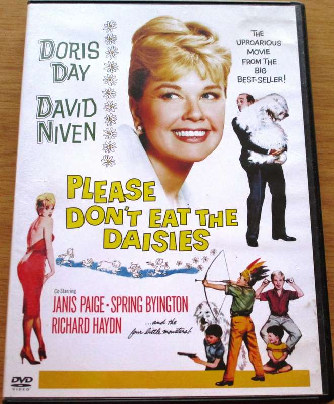 PLEASE DON'T EAT THE DAISIES Doris Day DVD [BBOX 8] Region 2