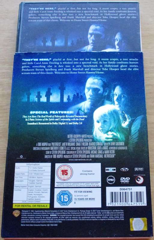 POLTERGEIST 25th Anniversary Edition DVD [BBOX 8] Region 2