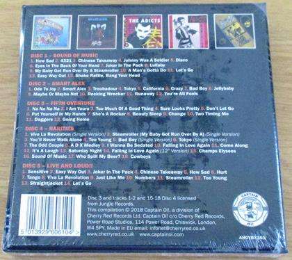 THE ADICTS The Albums 1982  87 5xCD BOX SET
