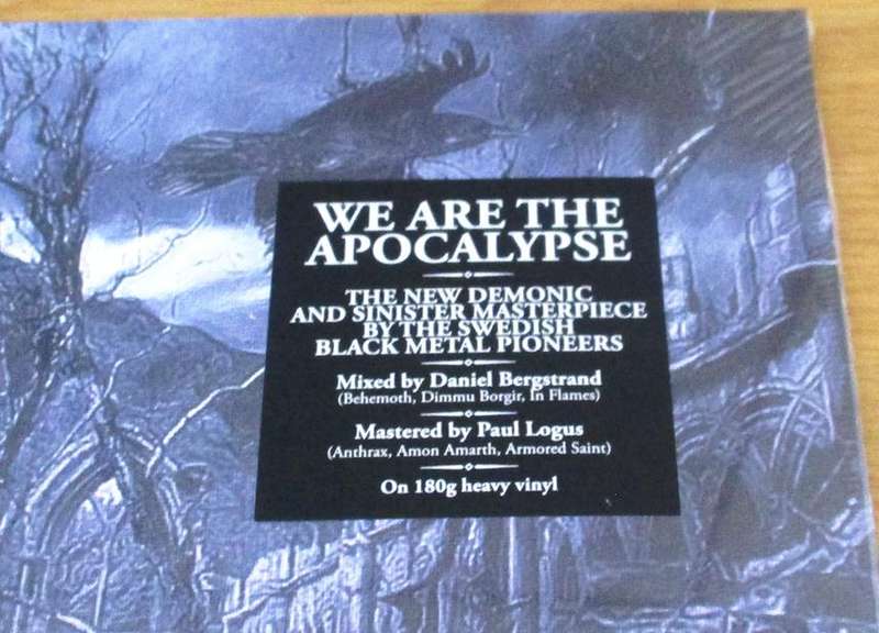 DARK FUNERAL We Are The Apocalypse VINYL RECORD