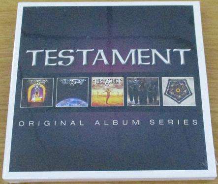 TESTAMENT Original Album Series 5xCD BOX SET