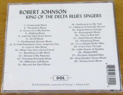 ROBERT JOHNSON King of the Delta Blues Vol. 1 + 2 CD