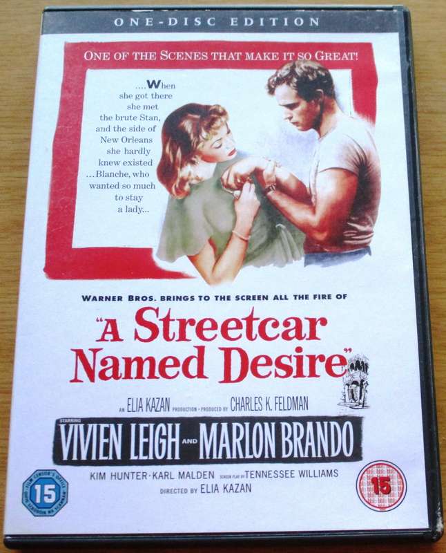 A STREETCAR NAMED DESIRE Marlon Brando DVD  DVD [BBOX 8] Region 2
