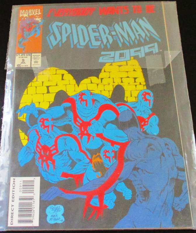 MARVEL Comics Everybody wants to be SPIDER-MAN #9 July 1993 [Box 1]