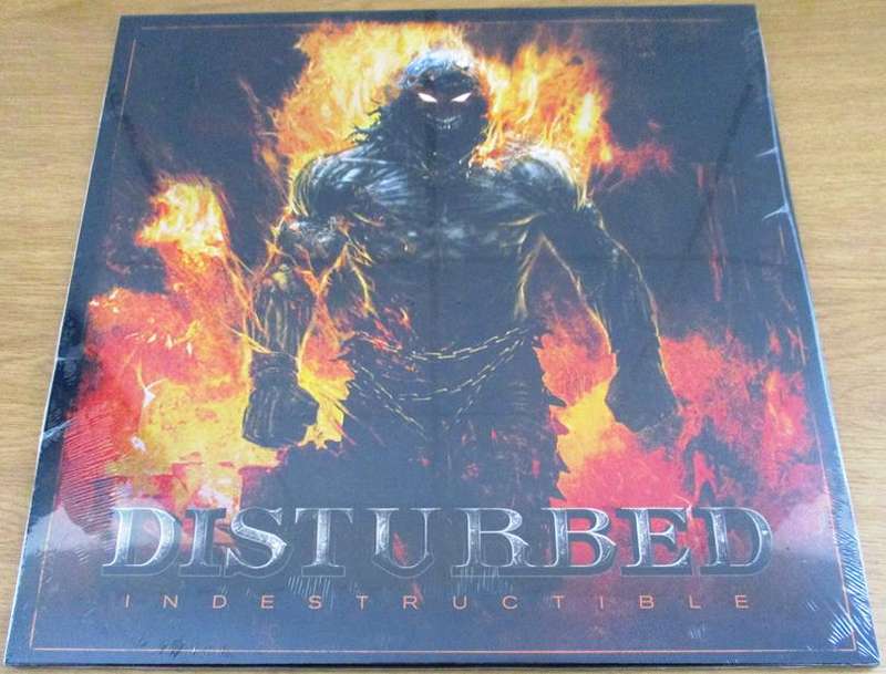 DISTURBED Indestructible 2015 European Pressing VINYL RECORD
