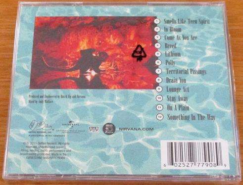 NIRVANA Nevermind CD