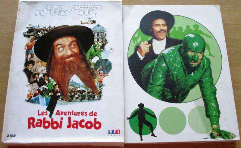 LES ADVENTURES DE RABBI JACOB 2xDVD  [BBOX 8] Region 1