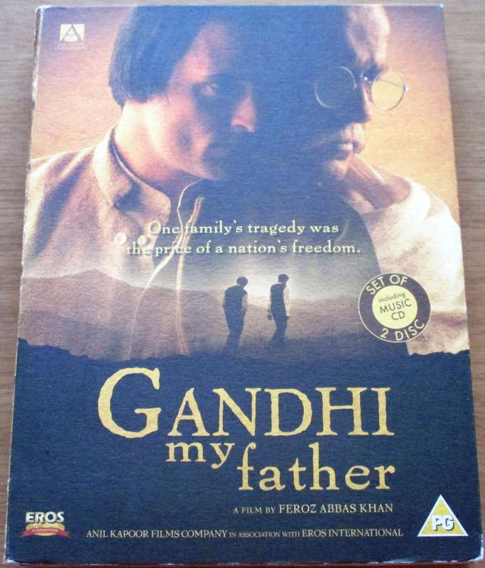 GANDHI MY FATHER DVD+CD   [BBOX 8] Region free