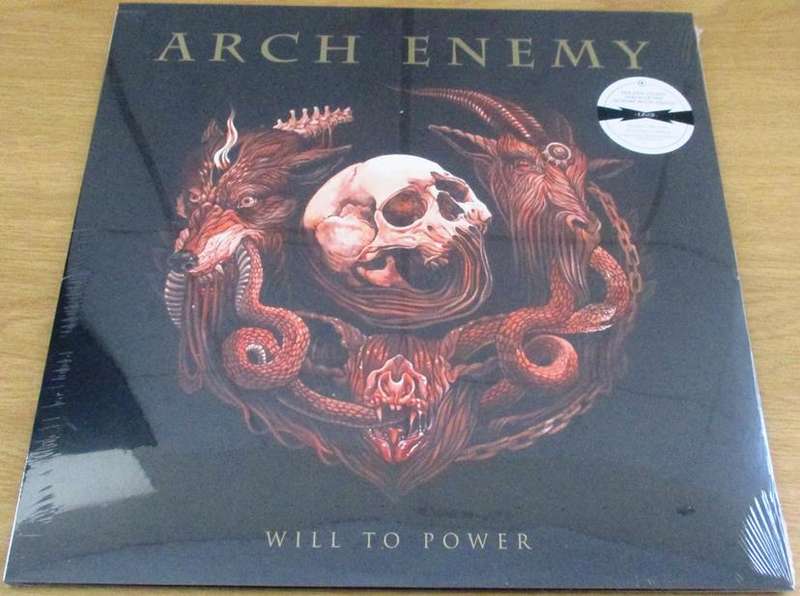 ARCH ENEMY Will to Power CD+LP VINYL RECORD