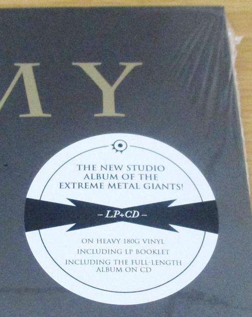 ARCH ENEMY Will to Power CD+LP VINYL RECORD