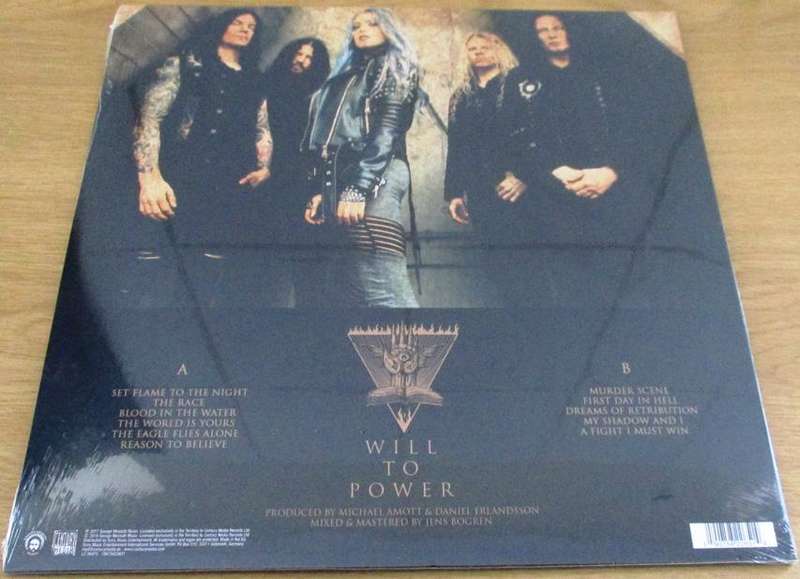 ARCH ENEMY Will to Power CD+LP VINYL RECORD