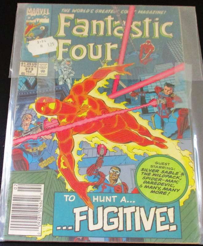 MARVEL COMICS FANTASTIC FOUR Featuring SPIDER-MAN #373 Feb 1992 [Box 1]