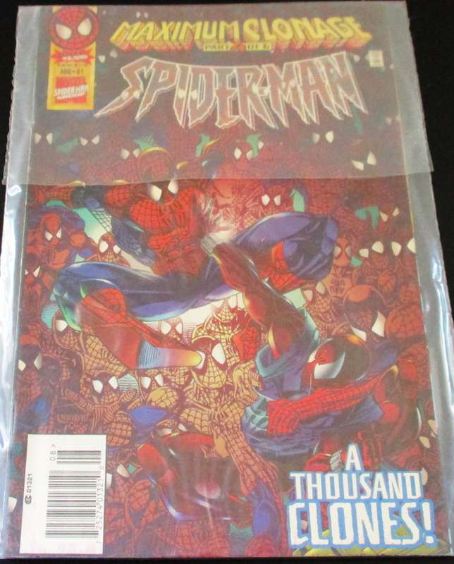 MARVEL SPIDER-MAN Maximum Clonage Part 4 of 6 #61 August 1995 [Box 1]