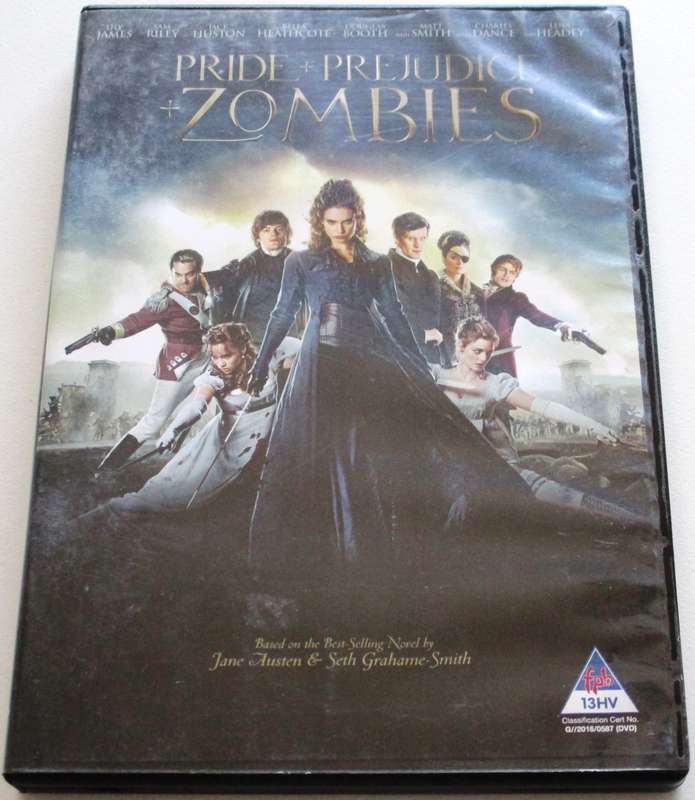 PRIDE + PREJUDICE + ZOMBIES DVD [BBOX 8]