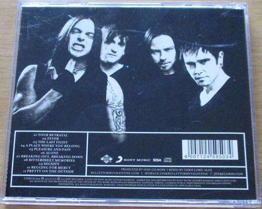 BULLET FOR MY VALENTINE Fever CD [Shelf Z x 9]