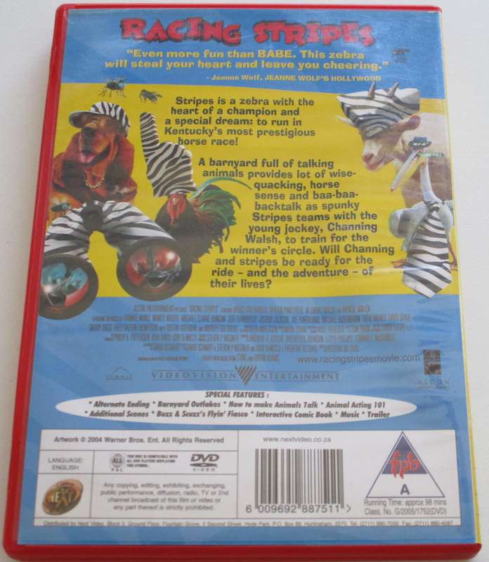 RACING TRIPES DVD [BBOX 9]