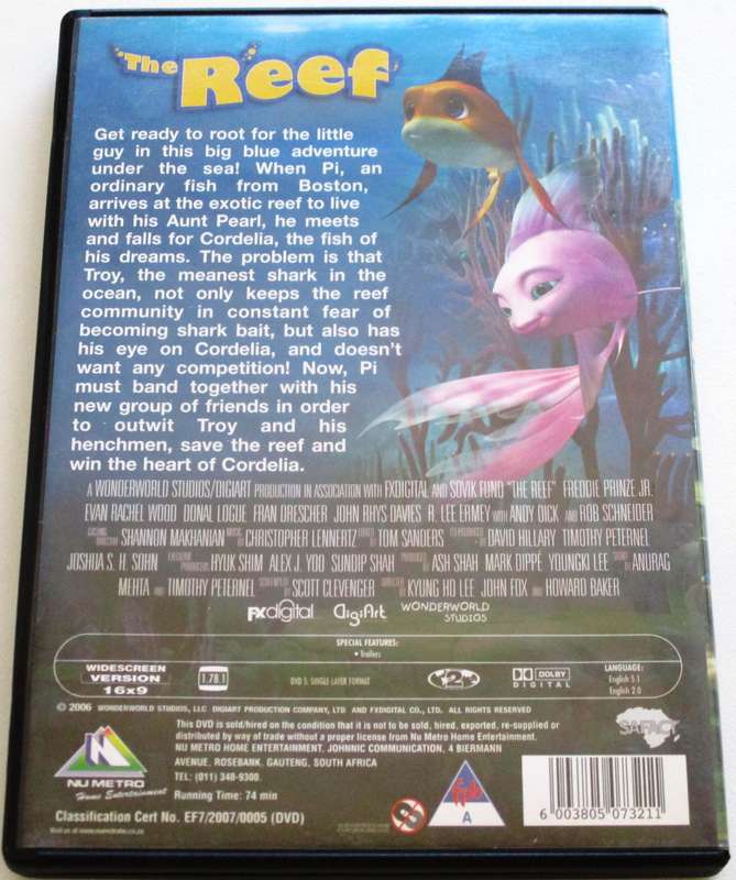THE REEF DVD [BBOX 7]