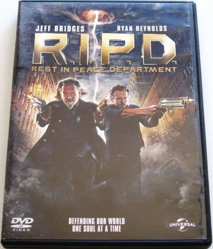 R.I.P.D. Jeff Bridges Ryan Reynolds DVD [BBOX 8]