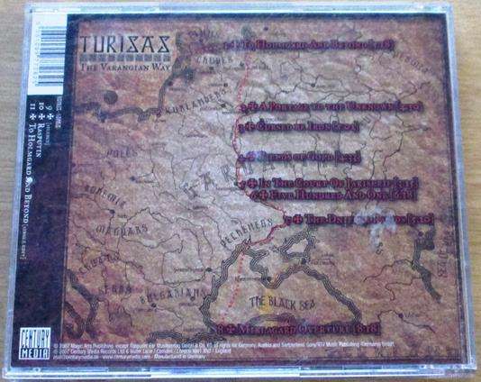 TURISAS The Varangian Way CD [Shelf Z x 11] viking metal