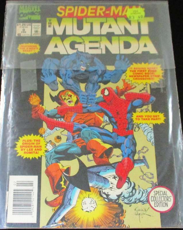 MARVEL Comics SPIDER-MAN Mutant Agenda #0 Feb 1994 [Box 1]