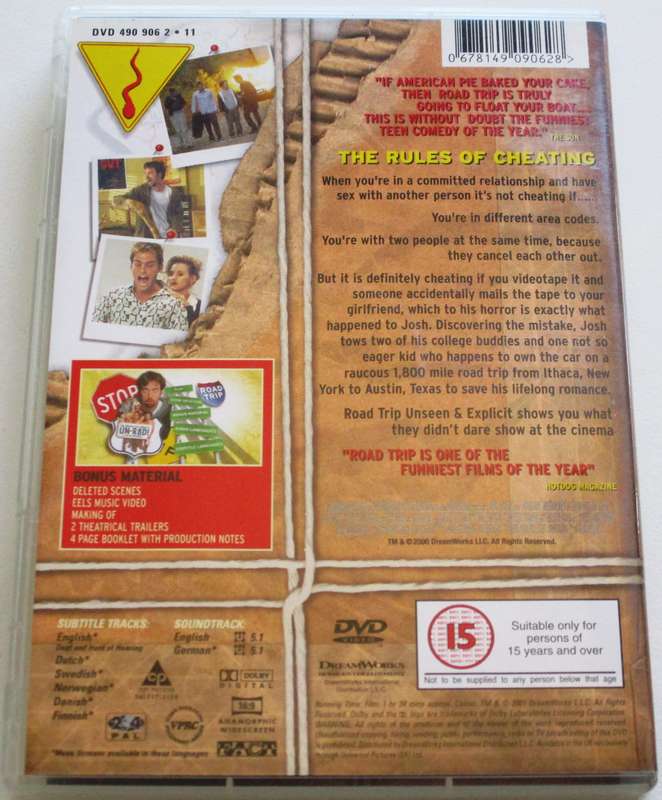 ROAD TRIP Unseen & Explicit 2xDVD [BBOX 8]