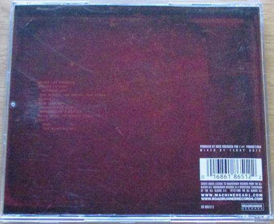 MACHINE HEAD The Burning Red CD [main stock room]
