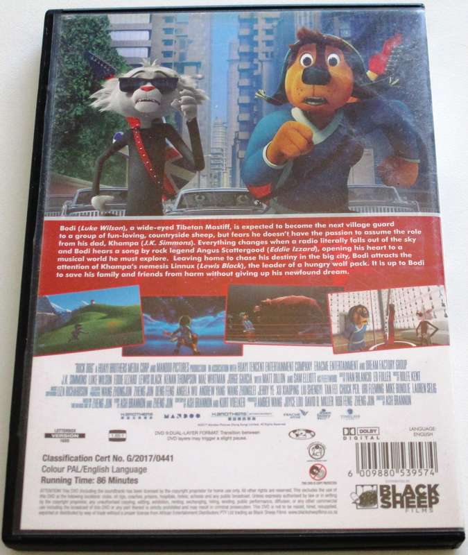 ROCK DOG DVD [BBOX 8]