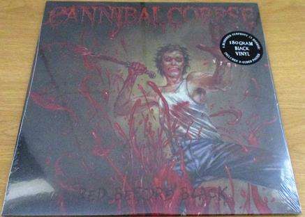 CANNIBAL CORPSE Red Before Black LP VINYL RECORD