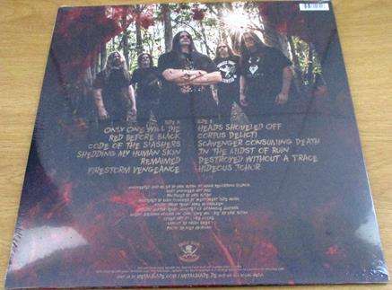 CANNIBAL CORPSE Red Before Black LP VINYL RECORD