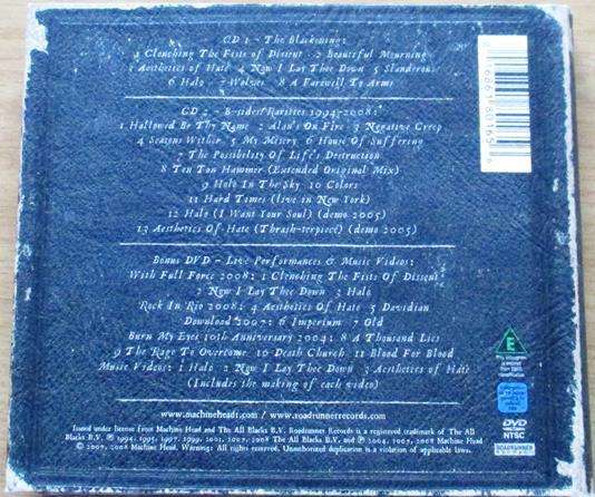 MACHINE HEAD The Blackening 2xCD+DVD [main stock room]