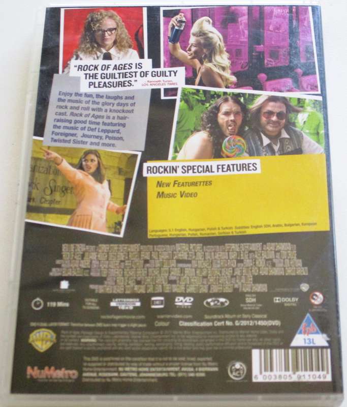 ROCK OF AGES Extended Version DVD [BBOX 7]