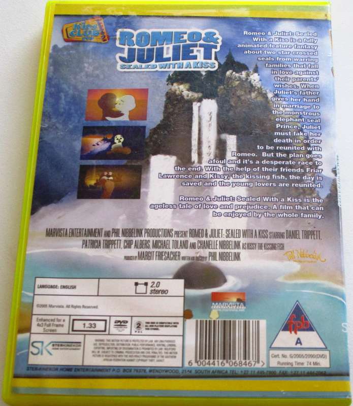 ROMEO & JULIET DVD [BBOX 9]