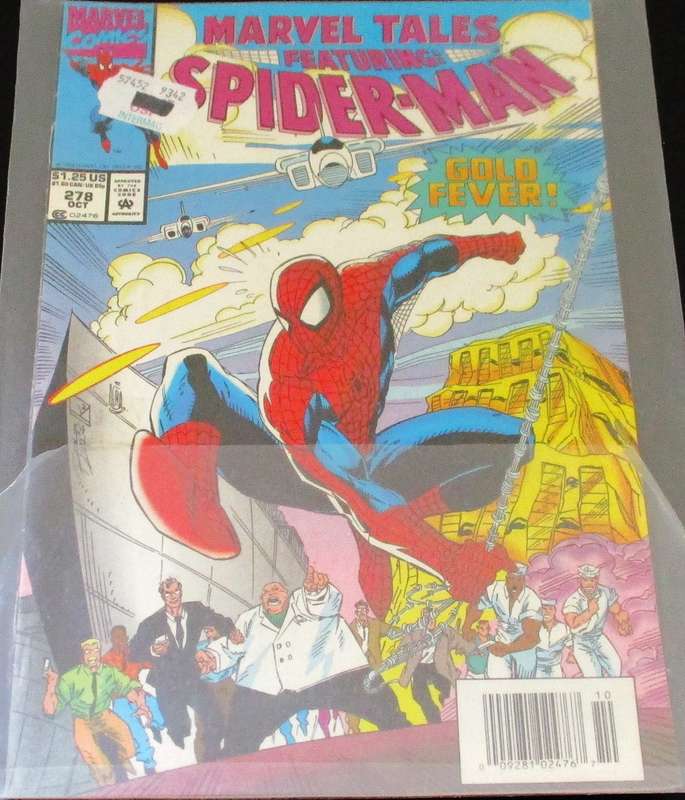 MARVEL TALES featuring SPIDER-MAN Gold Fever! #278 Oct 1993 [Box 2]